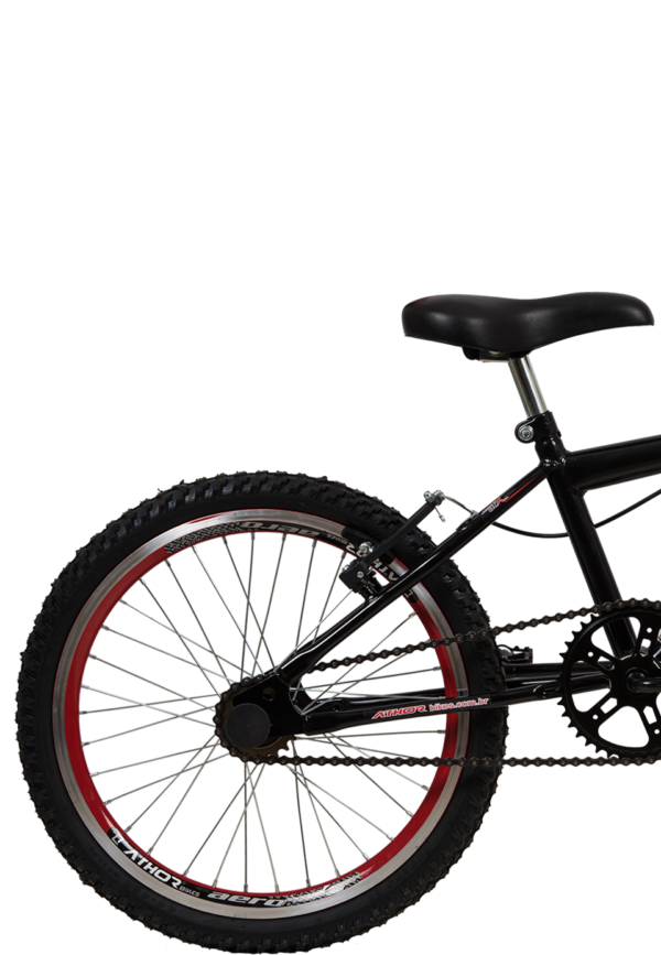 Bicicleta Athor ATX Aro 20 Preta C/ Vermelho - Image 2